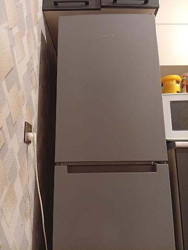 Soyuducular: İşlənmiş 2 qapılı Indesit Soyuducu Satılır, rəng - Boz — 1