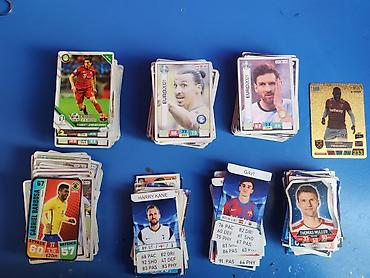 müller: Futbol kolleksiya kartları dəsti( 332 kart) : çox yaxşı vəziyyətdə - — 2