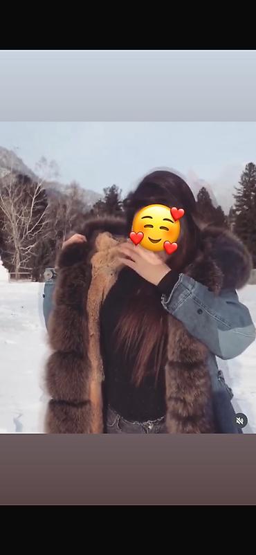 tech flees: Джинсовая парка с натуральным мехом. - Верх: плотный деним синего — 4