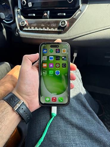 15 pro 256: IPhone 15 Pro, 1 TB, Qara, Zəmanət — 3