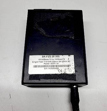 raspberry pi: Media Converter для оптоволоконного интернета 10-100Base FX с блоком — 4