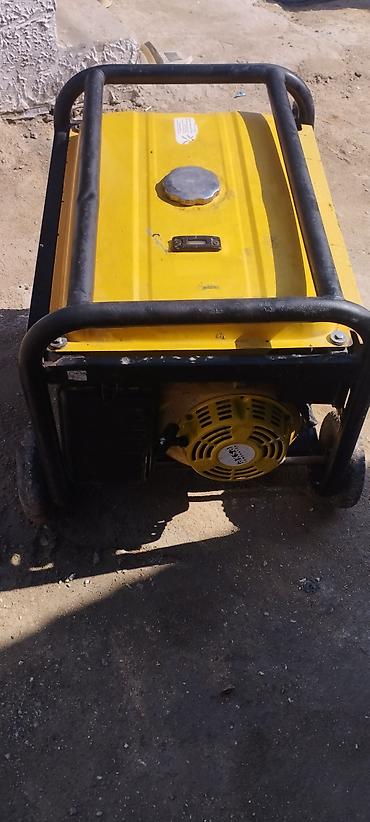 alçıpan satış: Aksa AAP8000E benzinli generator - Model: AAP 8000E (etiket üzərində) — 4