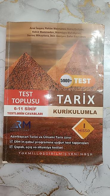 Digər: Tarix test toplusu 5000+test. RM nəşriyyatı. 1-ci hissə. Gənclik — 1