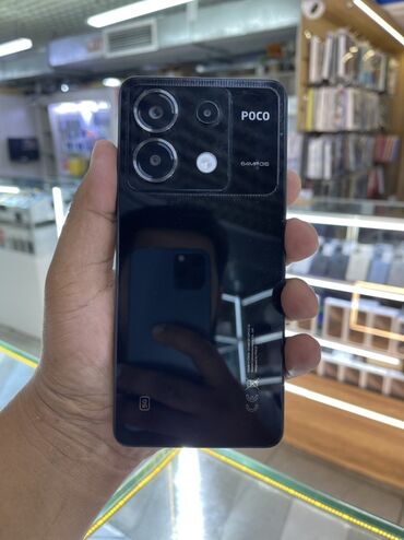 poco m3 чехол: Poco X6, Колдонулган, 256 ГБ, түсү - Кара, Бөлүп төлөө менен, 2 SIM