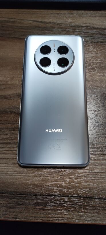 андроид хуавей: Huawei Mate 50 Pro, Колдонулган, 256 ГБ, түсү - Күмүш, 2 SIM