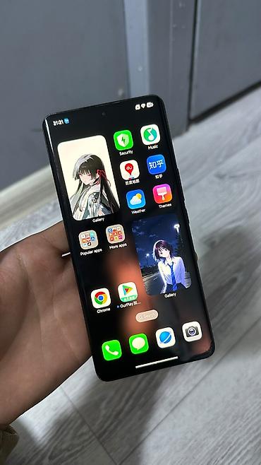 фен mi: Xiaomi, 12S Ultra, Б/у, 256 ГБ, цвет - Черный, 2 SIM, eSIM — 6