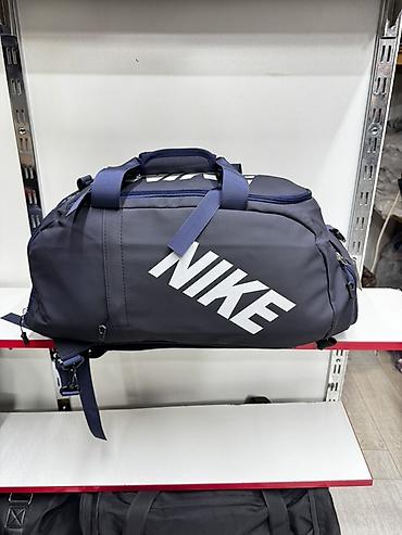 термосумка для холода: Спортивная сумка Nike (дуфл/дорожная) - Цвет: темно‑серый/графит с — 1