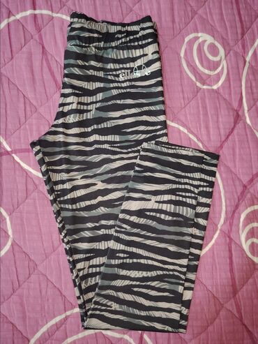 Helanke, biciklistički šortsevi: M, Poliester, bоја - Šareno, Leopard, krokodil, zebra — 3