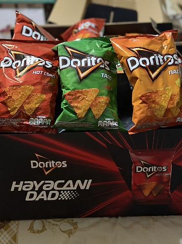 icmeli su catdirilma: Doritos çeşidləri 130QR Satılır. 1 ədədi 3 azn çox aldıqda endirim — 1