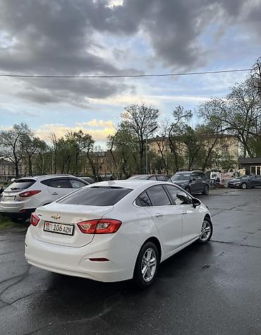 обмен спарк: Chevrolet Cruze: 2017 г., 1.4 л, Автомат, Бензин, Седан — 2