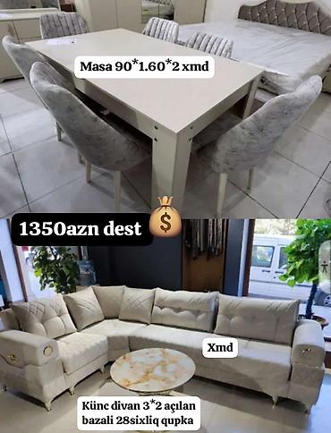 stulu: Yeni, Divan, Masa və oturacaqlar — 1