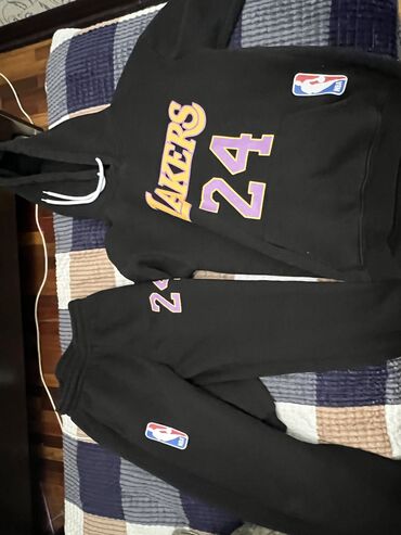 толстовка мужская: Набор Lakers Nike, толстовка и штаны