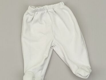 Ubrania dla niemowląt: Spodnie dresowe, 0-3 m, stan - Dobry