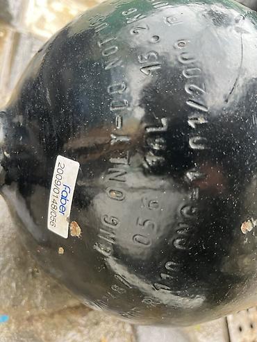 propan balon: Məhsul: Faber markalı polad qaz balonu (CNG/LPG sistemləri üçün) — 6