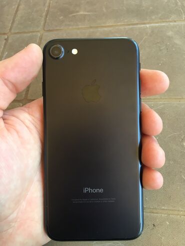 apple iphone 6: IPhone 7, 32 GB, Qara, Barmaq izi