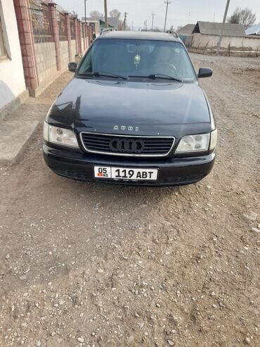 черная audi: Audi A6: 1996 г., 2 л, Механика, Газ, Универсал