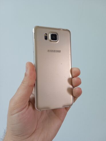 Samsung: Samsung Galaxy Alpha, 32 GB, rəng - Qızılı, Sensor — 10