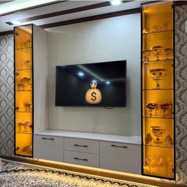 TV stend sifarişlə hazırlanır