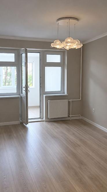 2 комнаты, 55 м², 6 мкр 104 серия, 1 этаж, Дизайнерский ремонт