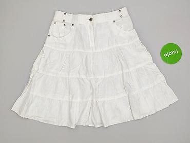 spódnica biała: Spódnica damska, rozmiar 2XS — 2
