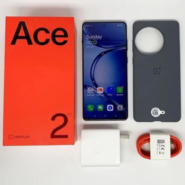 зарядные устройства для телефонов 1 2 a: OnePlus Ace 2, Новый, 256 ГБ, цвет - Черный, 2 SIM