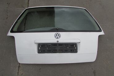 виш багаж: Крышка багажника Volkswagen 1999 г., Б/у, цвет - Белый,Оригинал