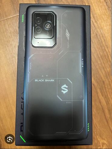 купить бу поко х3 про: Xiaomi, Black Shark 5 Pro, Колдонулган, 256 ГБ, түсү - Кара, 2 SIM
