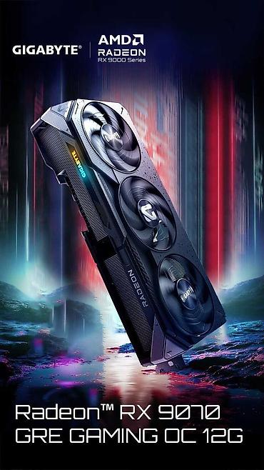 9070: Видеокарта для ПК, Новый, Gigabyte, Radeon RX, 12 ГБ — 2