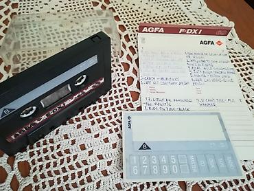 Kasete, CD i DVD: AGFA x 3 Korišćena kaseta AGFA cd x II 60 - type II, sa muzikom Žan na lalafo.rs — 9 Kasete, CD i DVD: AGFA x 3 Korišćena kaseta AGFA cd x II 60 - type II, sa muzikom Žan — 9