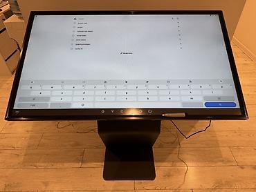 Reklam lövhələri: Interaktiv sensor masa ekranı – iri formatlı, toxunmaya həssas displey — 2