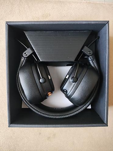 sound: Yeni Simsiz (Bluetooth) Qulaqcıqlar, Marshall, rəng - Qara — 3