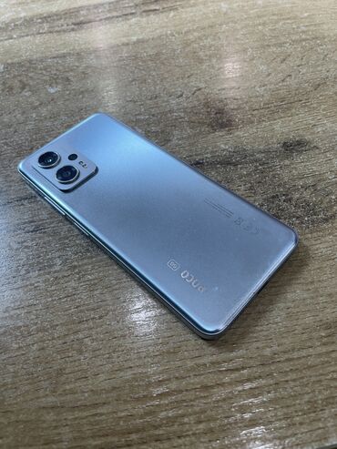 телефон poco x4: Poco X4 GT, Б/у, 256 ГБ, цвет - Серебристый, 1 SIM