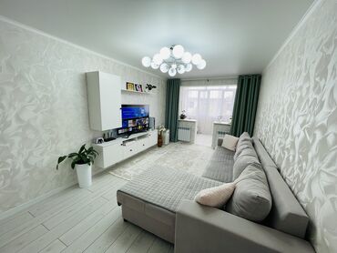 продаю бишкек: 3 комнаты, 64 м², 104 серия, 4 этаж, Дизайнерский ремонт