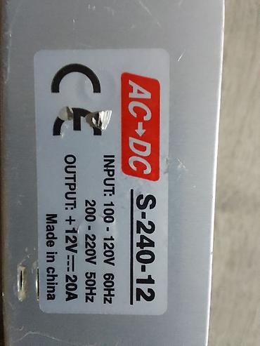 Kompüter ehtiyyat hissələri: AC-DC impuls güc mənbəyi – model S-240-12 / S-250-12 Texniki — 3