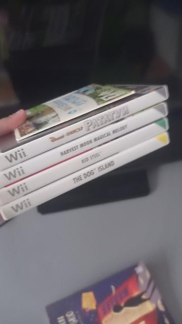 rdr 2 disk: Nintendo Wii oyun konsolu paketi Komplekt: - Ağ rəngli Nintendo Wii — 4