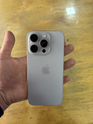 Apple iPhone: IPhone 15 Pro, 256 GB, Desert Titanium, Face ID — 7