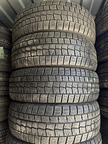 Шины 195 / 65 / R 15, Зима, Б/у, Комплект, Легковые, Япония, Dunlop