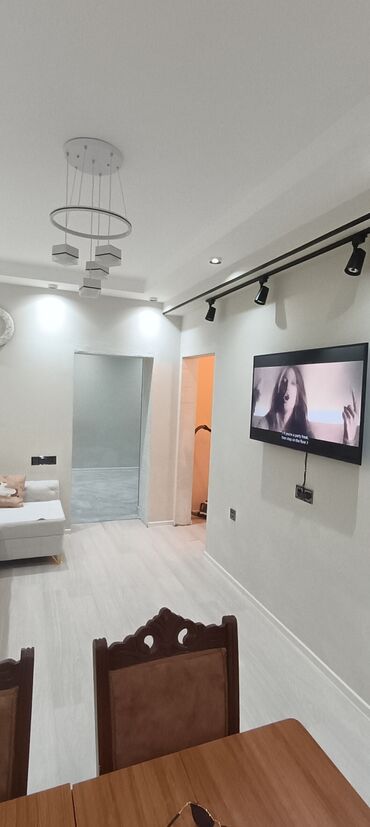 Uzunmüddətli kirayə mənzillər: Müasir studiya tipli mənzil – tam təmirli və zərif dizaynlı - Açıq — 13