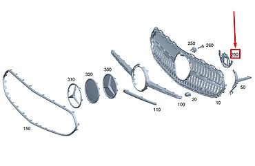 Ehtiyat hissələri: Mercedes-Benz C-Class W206, Orijinal, Almaniya, Yeni — 3
