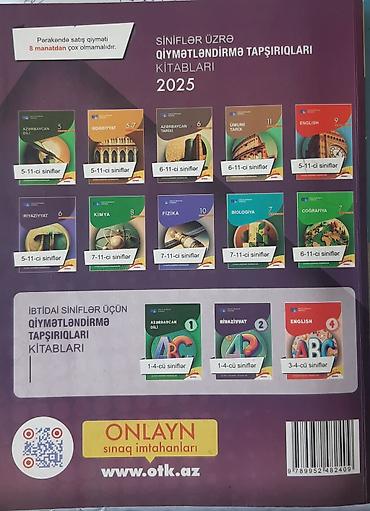 dim informatika qayda: Riyaziyyat 2025 – Test Toplusu 1ci və 2ci hissə cəmi 12 manat — 2