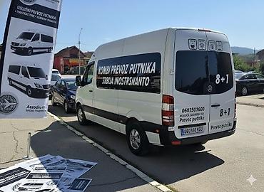 Transport putnika: Kombi prevoz putnika – Srbija i inostranstvo Profesionalna usluga — 1