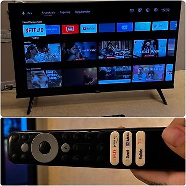 T82 ekran smart Tcl 200 azn.unvan Gəncə pr.(Gülü)CL Smart TV – Android