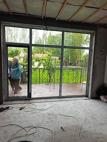 сетки мешки: Пластиковое окно на заказ, Тип окна: Стандартные, Декоративные особенности: Фрамуга, Бесплатная установка, Без рассрочки — 8