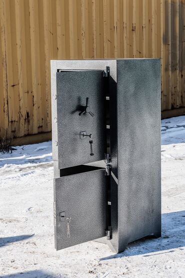 Сейфы для денег и документов: Железный сейф Размер 1300х600х500 Толщина листа 2 мм Полимерная — 8