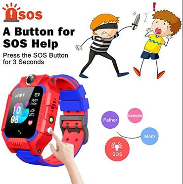 Ručni satovi: Vodootporni Q19 Deciji Smart Watch LBS Location Sim Kartica Kamera — 4