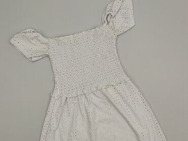 biala sukienka z piorkami: PULL&BEAR, Women`s dress, size S (EU 36)