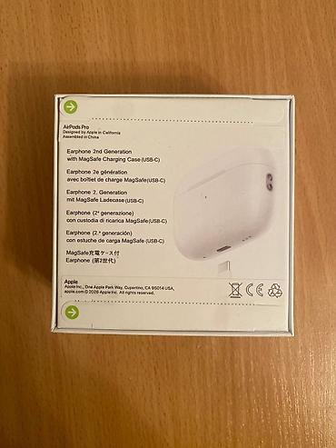 apple studio: Apple AirPods Pro (2‑го поколения) с футляром MagSafe (USB‑C) коробка — 2