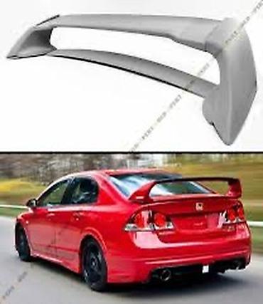 mugen: Спойлер Mugen 3‑составной для Honda Civic 4D (седан, поколение — 2