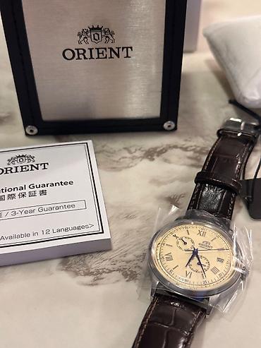 orient saatlarin satisi: Yeni, Qol saatı, Orient, rəng - Qəhvəyi — 2
