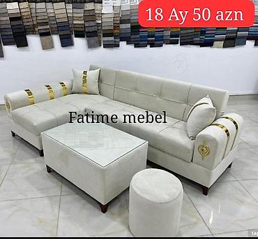 pufiklər: Künc divan, Yeni, Şəhərdaxili pulsuz çatdırılma — 1